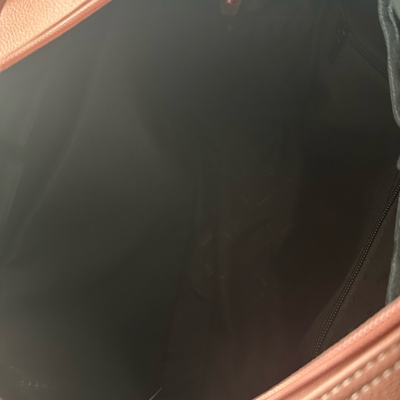 Bugatti Pink Duffle Bag Weekender with Crossbody Strap Vegan Leather NWT - Picture 9 of 10